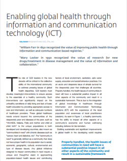 05. Image - Enabling Global Health through Information and Communication Technology (ICT)